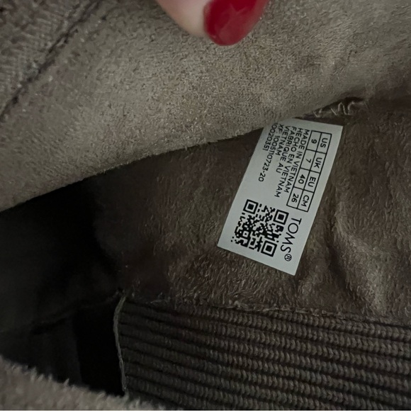 Toms Brown Wedge Ankle Boots - Picture 5 of 7